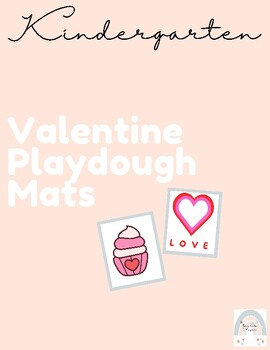 Preview of Valentine Playdough Mats