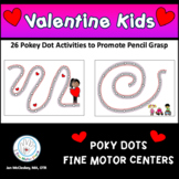 Valentine Poke Dot Fine Motor Printables for Pencil Grasp