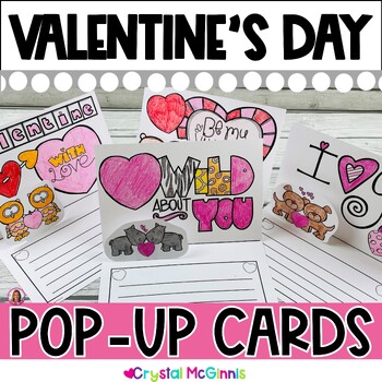 Pop It Valentines Day Cards from Teacher (Editable)