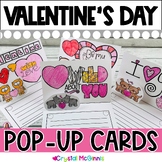 Valentine Pop Up Cards | Valentine's Day Writing Activity 