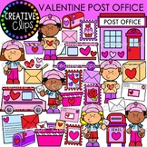 Valentine Post Office Clipart {Valentine's Day Clipart}