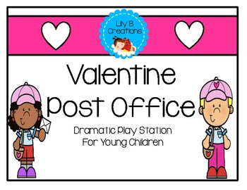 Preview of Valentine Post Office - Dramatic Play Station