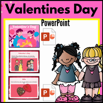 Preview of Valentine PowerPoint Presentation Design - Happy Valentine's Day