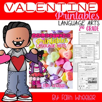 Preview of Valentine Printables for Language Arts