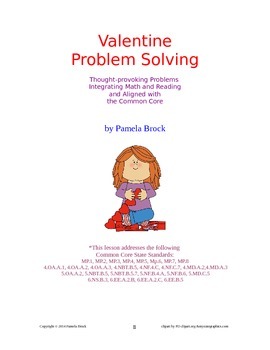 Preview of Valentine Problem Solving/Critical Thinking