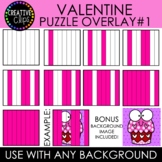 Valentine Puzzle Progression Overlay Clipart #1 {Valentine