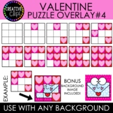 Valentine Puzzle Progression Overlay Clipart #4 {Valentine