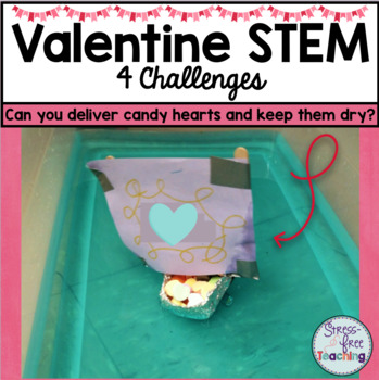Preview of Valentine STEM Challenges