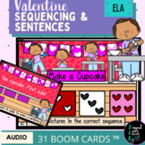 Sequence & Simple Sentence Plus Valentine Party Builder