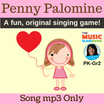 Preview of Valentine's Day Song | Circle Singing Game | Original Song mp3 Only