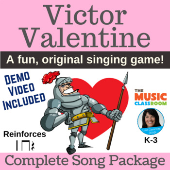Preview of Valentine Song & Circle Game - Valentine Singing Game