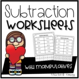 Kindergarten Math Subtraction Worksheets