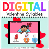Valentine Syllables Digital Activity | Distance Learning