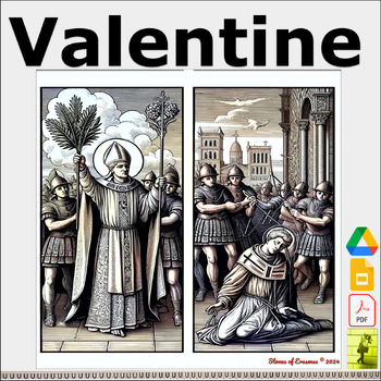 Preview of Valentine: The Story Behind Valentine's Day | High School ELA Digital & Print