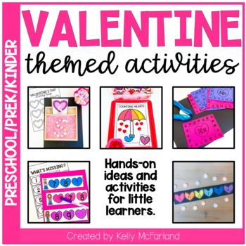 Valentine's Day Centers and Activities for Preschool and PreK | TpT