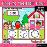 Valentine Time to the Half Hour Boom Cards - Digital Dista