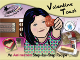 Valentine Toast - Animated Step-by-Step Recipe - SymbolStix