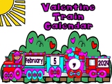 Valentine Train Calendar