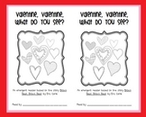 Valentine, Valentine Emergent Reader for Valentine's Day