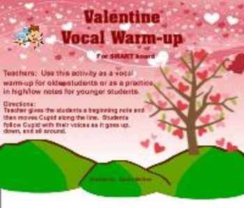 Preview of Valentine Vocal Warm-up