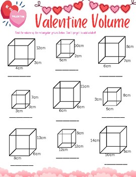 Preview of Valentine Volume