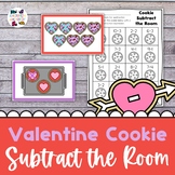 Valentines Day Write the Room - Subtraction Within 10 - Co