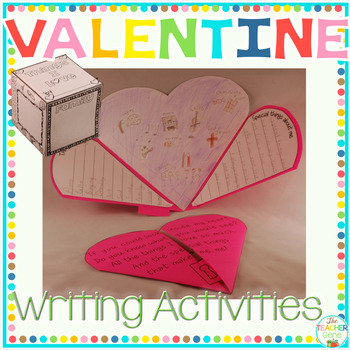 Preview of Valentine Writing Activities