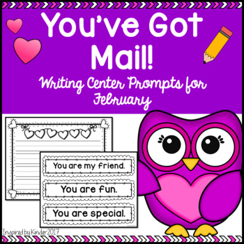 Preview of Valentine Writing Center {You've Got Mail!}