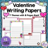 Valentine Writing Paper - 112 Paper Choices for Valentine'