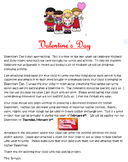Valentine Writing Project for students