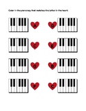 Valentine music worksheets