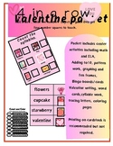 Valentine centers packet- math, phonics, writing. UPDATED!
