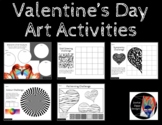 Valentine's Art Activities 2, Art Elements/Grid Drawing/Sy