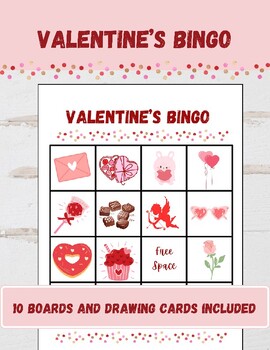 Valentine's BINGO by Kindness with Cass | TPT