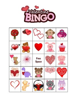 Valentine's Bingo by From Mom to Teacher | TPT