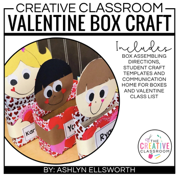 Preview of Valentine's Box Craft Activity