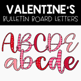 Valentine's Bulletin Board Letters, Valentine Banner Lette