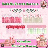 Valentine’s Bulletin Boards Borders, Bulletin Borders, Borders