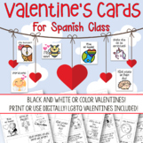 Valentine's Cards Spanish Día de San Valentín / Enamorados