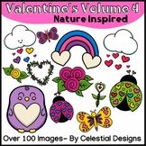 Valentine's Clip Art Vol 4 - Nature Inspired Love Bugs, Pl
