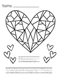 Valentine's Coloring Pages