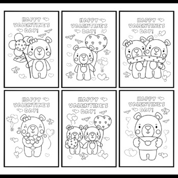 Valentine's Coloring Pages by Little Saad Teacher | TPT