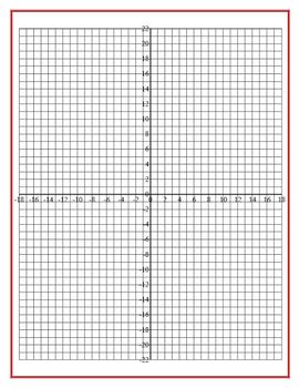 Valentine's Math Coordinate Graphing Fun! - 2 Versions, 1st Quadrant or