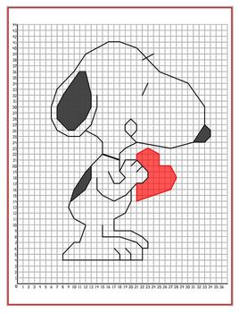 Valentine's Math Coordinate Graphing Fun! - 2 Versions, 1st Quadrant or