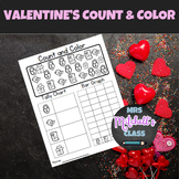 Valentine's Count and Color