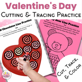 Valentine's Cutting and Coloring Activities | Valentine Cu
