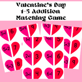 Valentine's Day 1-5 Addition Matching Game