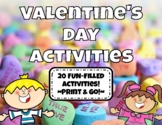 Valentine's Day 20 Activities & Read Alouds | Valentine's 