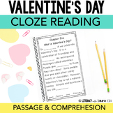 History of Valentine's Day Reading Comprehension Cloze Passage