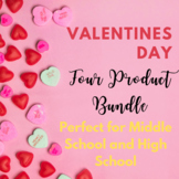 Valentine's Day 4 Product Bundle | Perfect for Middle Scho